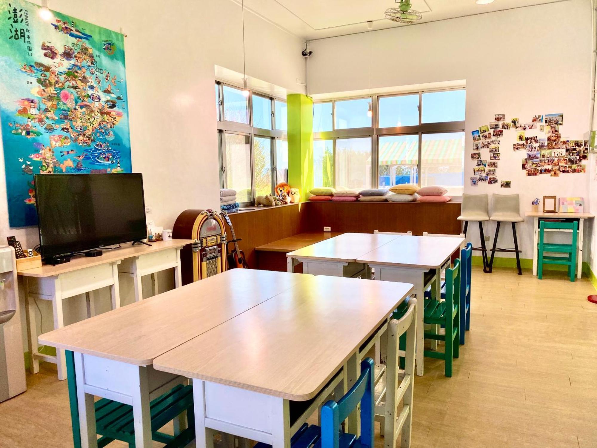 澎湖北吉光背包客民宿 Bayhouse Hostel Penghu Magong Eksteriør billede